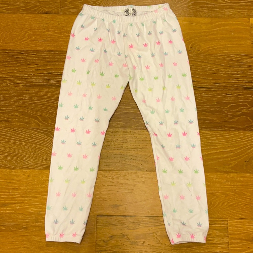 Wildfox Broad City Reefer weed Knox pants